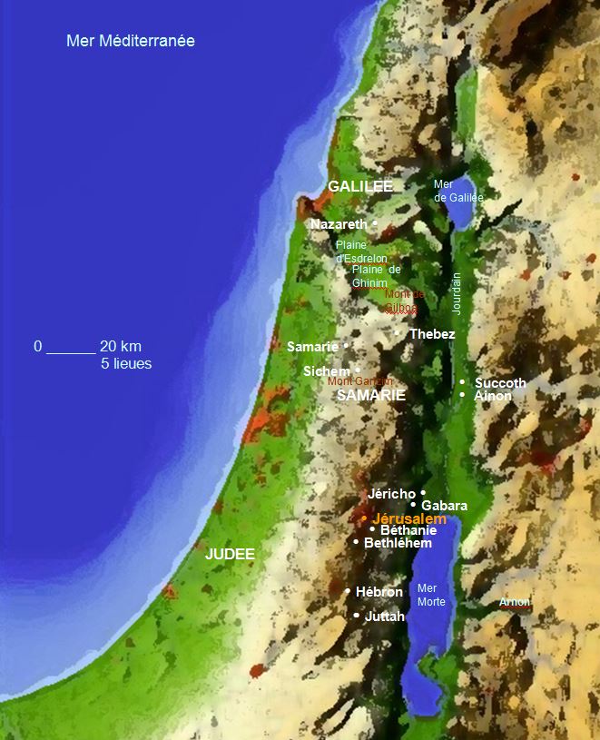 carte Israel